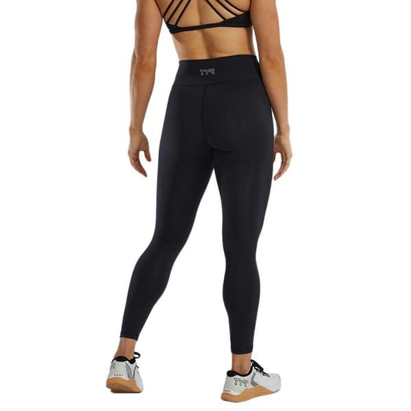 Tyr Leggings Joule Elite Solid 7/8 Høj Taljet Sort XL Kvinde