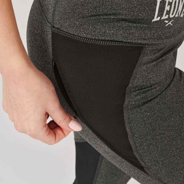 Leone1947 Leggingsit Melange Harmaa XS Nainen
