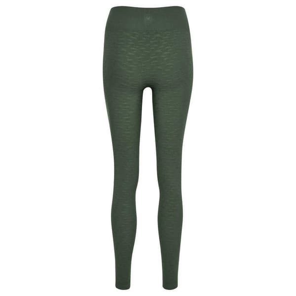 Hummel Leggings Højtalje Sømløs Mt Focus Grøn XS Kvinde