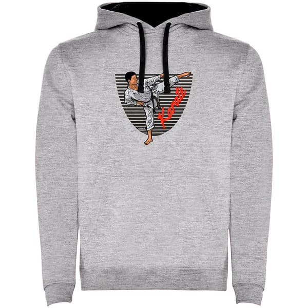 Kruskis Huppari Karate Bicolor Harmaa 3XL Mies