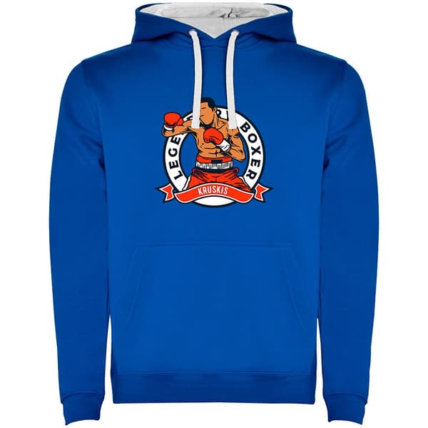 Kruskis Huppari Legendary Boxer Bicolor Sininen 2XL Mies