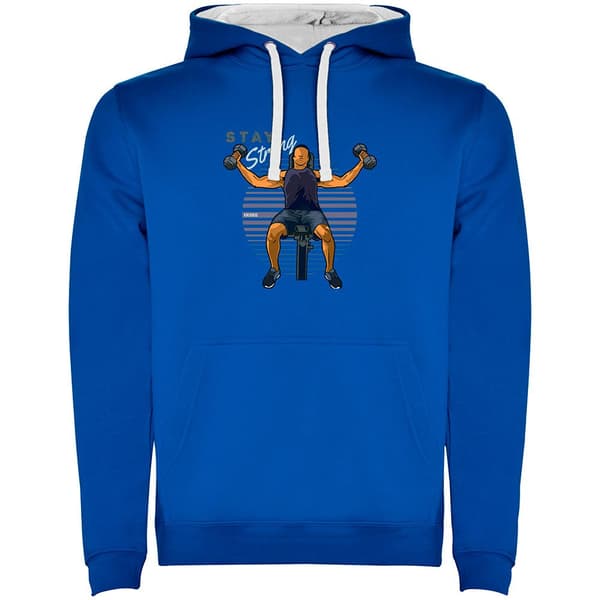 Kruskis Luvtröja Stay Strong Bicolor Blå L Man