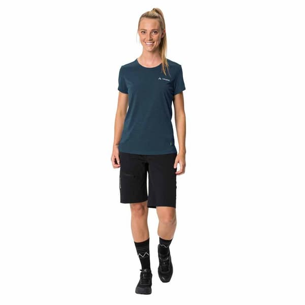 Vaude Kortärmad T-shirt Sveit Blå 38 Kvinna