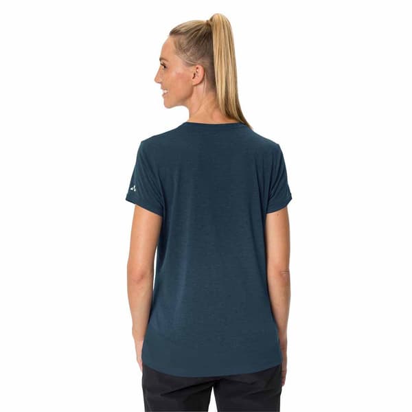 Vaude Kortärmad T-shirt Sveit Blå 38 Kvinna