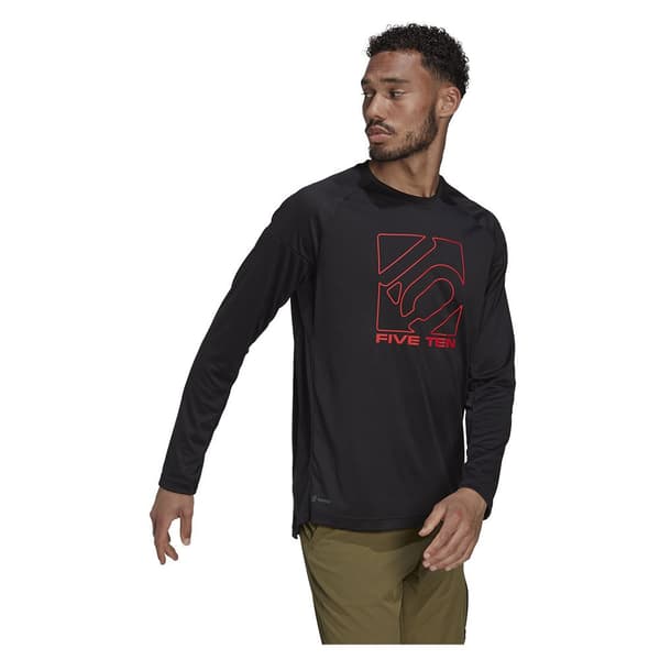 Five Ten Langærmet T-shirt Sort L Mand