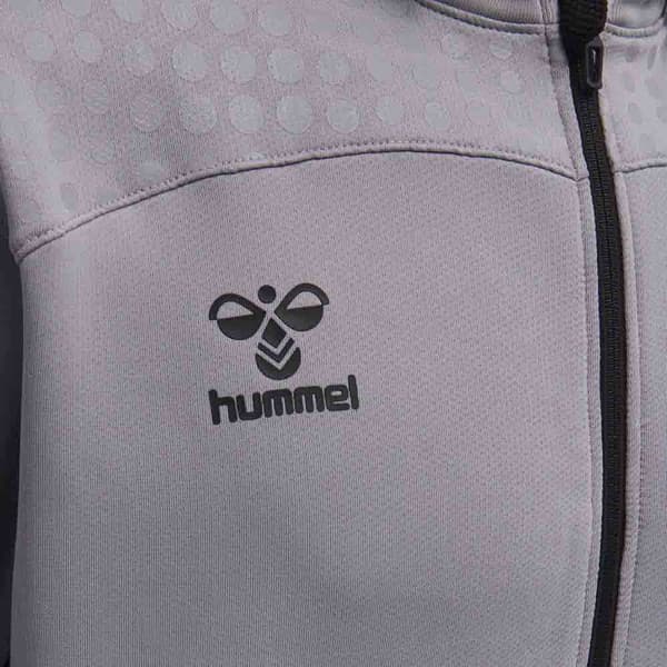 Hummel Täysi Vetoketjuhuppari Lead Poly Harmaa 2XL Mies