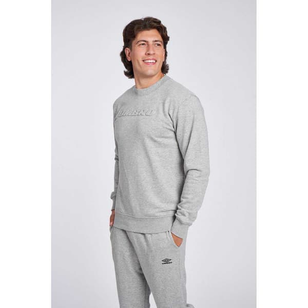 Umbro Huppari Embossed Logo Harmaa L Mies
