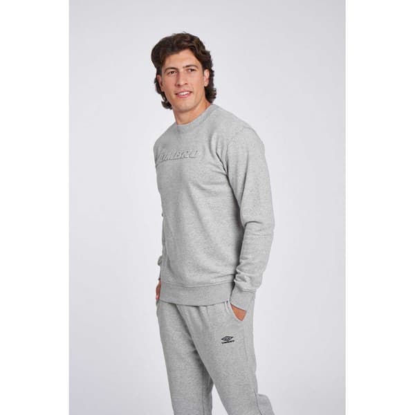 Umbro Huppari Embossed Logo Harmaa L Mies