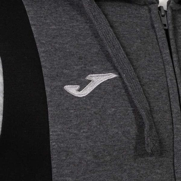 Joma Sweatshirt Med Full Dragkedja Confort Iii Grå 12-14 Years Pojke