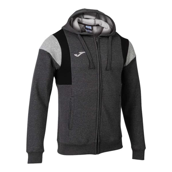 Joma Sweatshirt Med Full Dragkedja Confort Iii Grå 12-14 Years Pojke