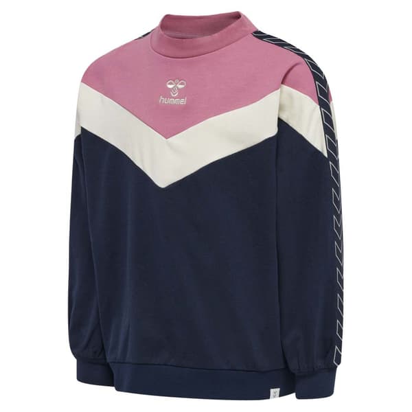 Hummel Sweatshirt Alvilda Sort,Rosa 8 Years Dreng