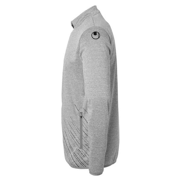 Uhlsport Sweatshirt Med Fuld Lynlås Score 26 Grå 152 cm Dreng