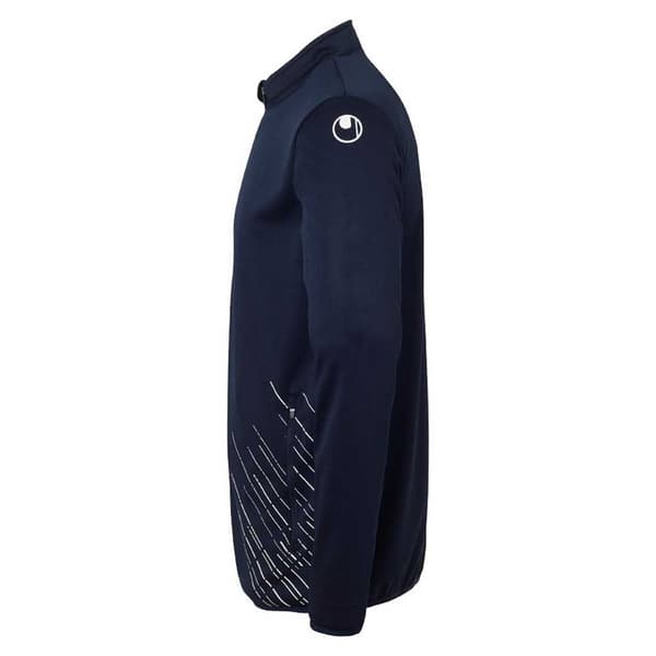 Uhlsport Sweatshirt Med Fuld Lynlås Score 26 Blå M Mand
