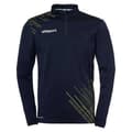 Miniatyrbillede 1 af 4: Uhlsport Halv Lynlå Sweatshirt Score 26 Blå 116 cm Dreng