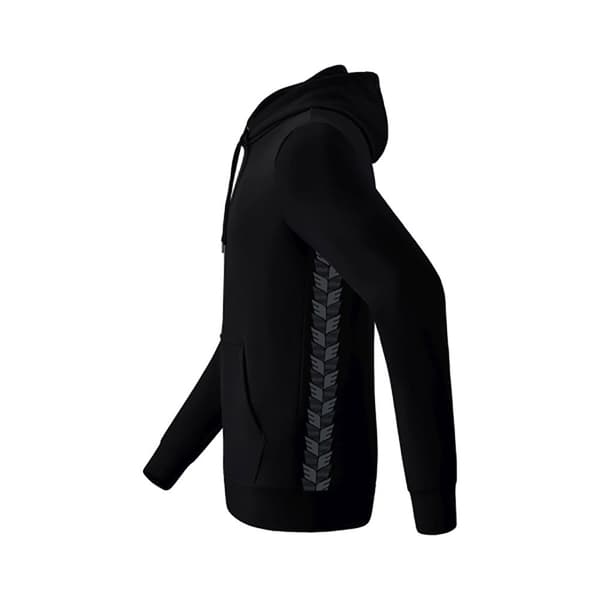 Erima Hættetrøje Essential Team Sort 2XL Mand
