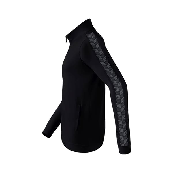 Erima Sweatshirt Med Fuld Lynlås Essential Team Track Top Sort S Mand