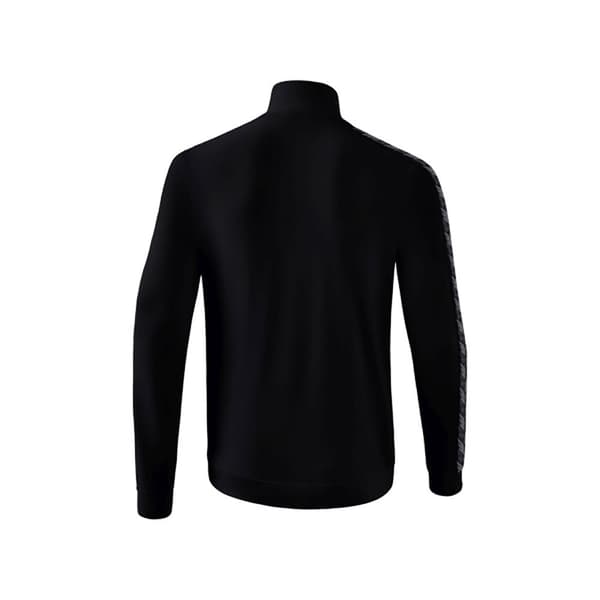 Erima Sweatshirt Med Fuld Lynlås Essential Team Track Top Sort S Mand