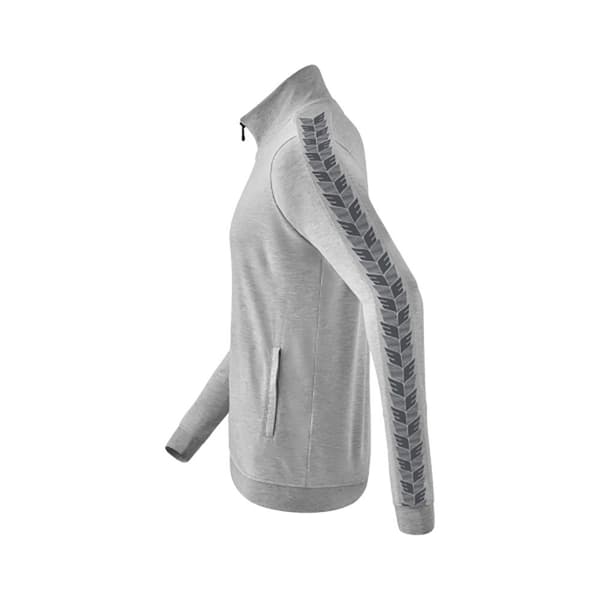 Erima Sweatshirt Med Fuld Lynlås Essential Team Track Top Grå S Mand