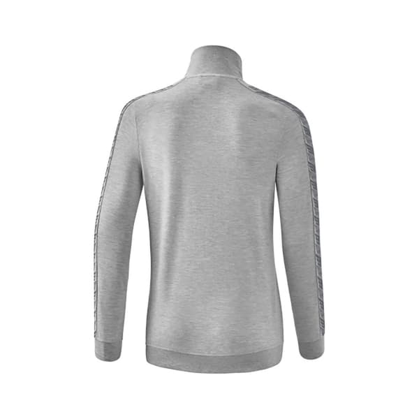 Erima Sweatshirt Med Fuld Lynlås Essential Team Track Top Grå 38 Kvinde