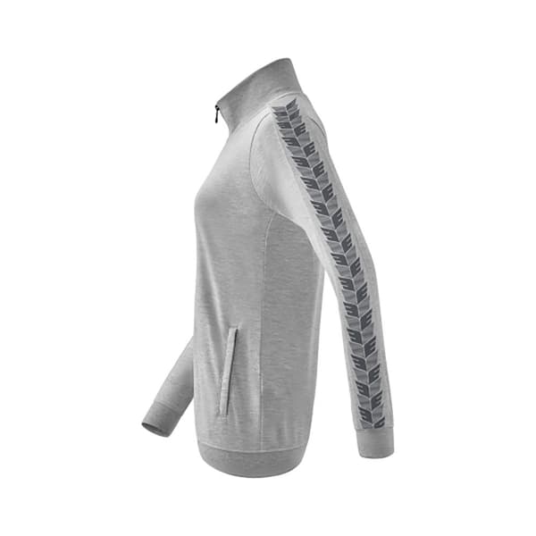 Erima Sweatshirt Med Fuld Lynlås Essential Team Track Top Grå 44 Kvinde