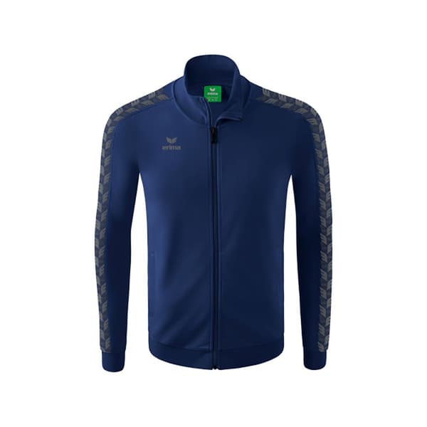 Erima Sweatshirt Med Fuld Lynlås Essential Team Track Top Blå M Mand