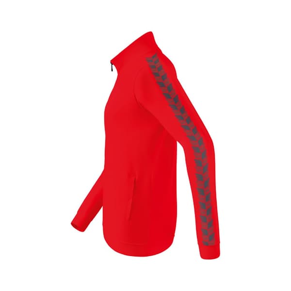 Erima Sweatshirt Med Fuld Lynlås Essential Team Track Top Rød XL Mand