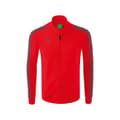 Miniatyrbillede 1 af 3: Erima Sweatshirt Med Fuld Lynlås Essential Team Track Top Rød XL Mand
