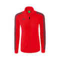 Miniatyrbillede 1 af 3: Erima Sweatshirt Med Fuld Lynlås Essential Team Track Top Rød 34 Kvinde