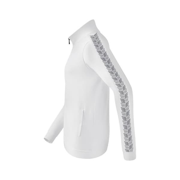 Erima Sweatshirt Med Fuld Lynlås Essential Team Track Top Hvid S Mand