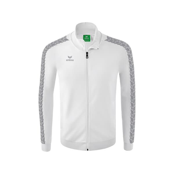 Erima Sweatshirt Med Fuld Lynlås Essential Team Track Top Hvid S Mand