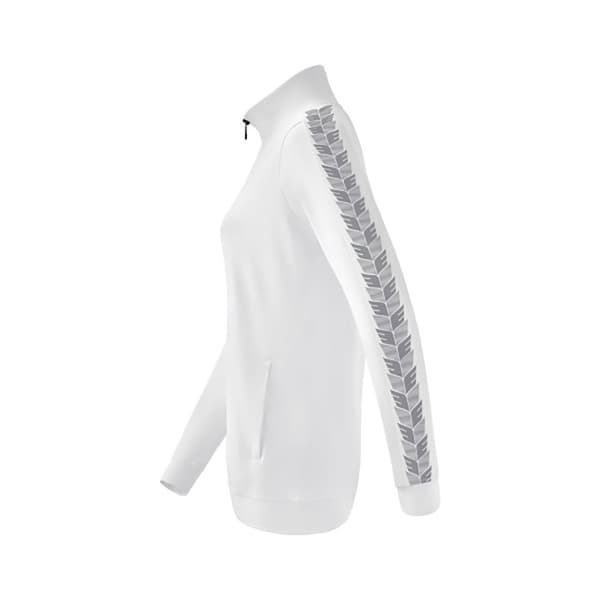 Erima Sweatshirt Med Fuld Lynlås Essential Team Track Top Hvid 44 Kvinde
