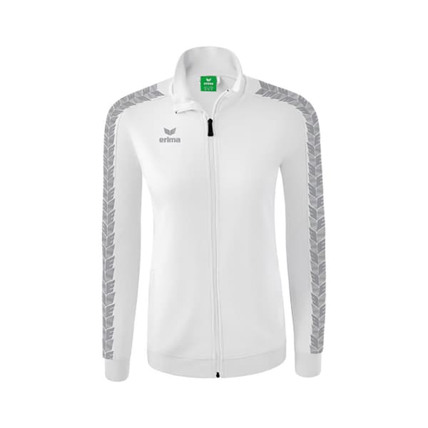 Erima Sweatshirt Med Fuld Lynlås Essential Team Track Top Hvid 44 Kvinde