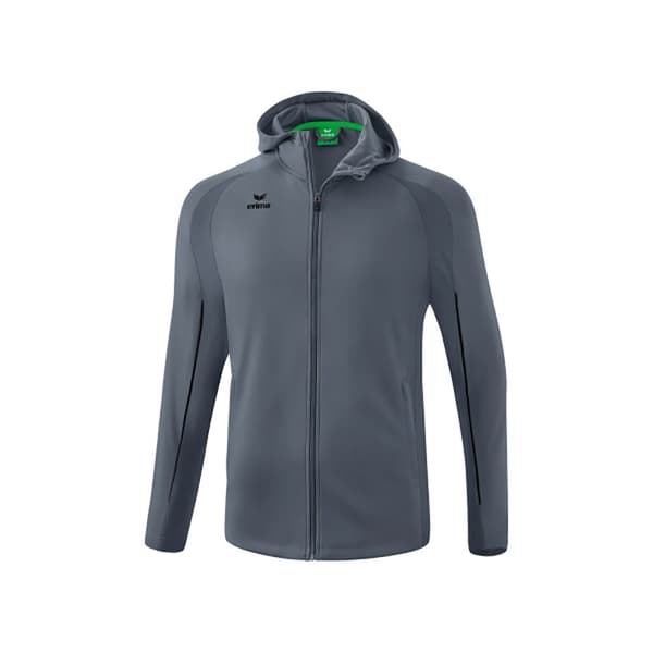 Erima Sweatshirt Med Fuld Lynlås Liga Star Training Grå 116 cm Dreng