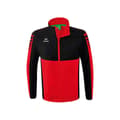 Miniatyrbillede 1 af 3: Erima Sweatshirt Med Fuld Lynlås Six Wings Detachable Rød,Sort M Mand