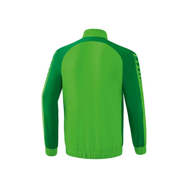 Erima Sweatshirt Med Fuld Lynlås Six Wings Presentation Grøn L Mand
