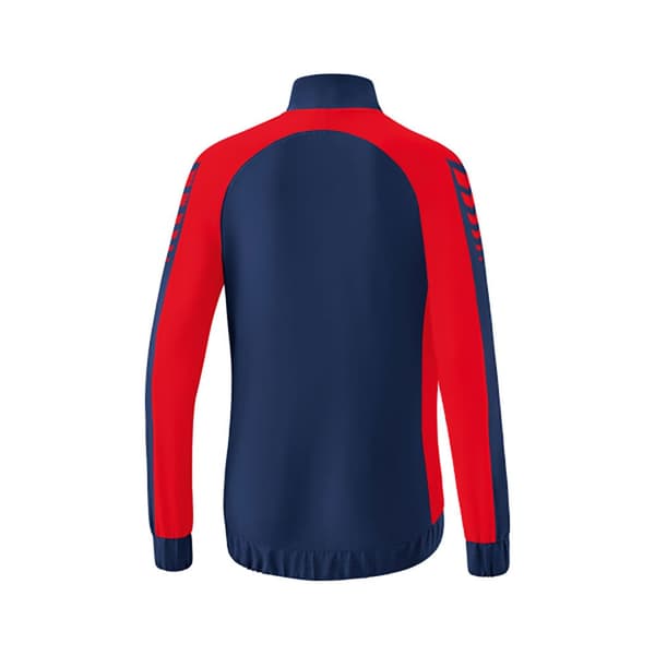 Erima Sweatshirt Med Fuld Lynlås Six Wings Presentation Rød 36 Kvinde