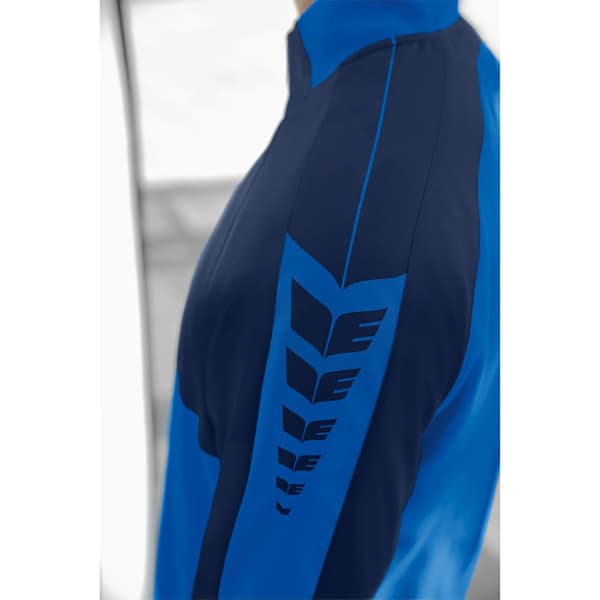 Erima Sweatshirt Med Fuld Lynlås Six Wings Presentation Blå 140 cm Dreng