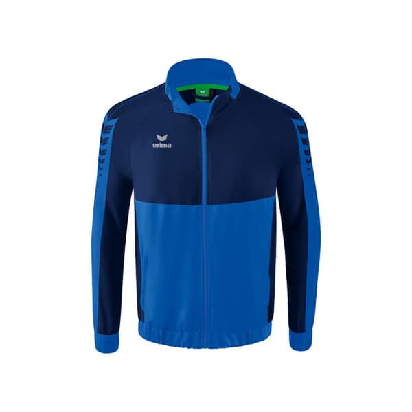 Erima Sweatshirt Med Fuld Lynlås Six Wings Presentation Blå 140 cm Dreng