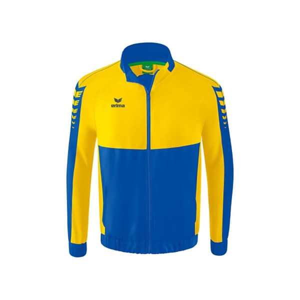 Erima Sweatshirt Med Fuld Lynlås Six Wings Presentation Gul XL Mand