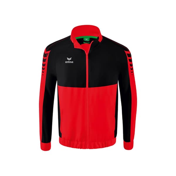 Erima Sweatshirt Med Fuld Lynlås Six Wings Presentation Rød 164 cm Dreng