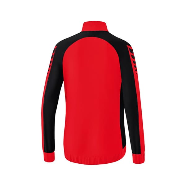 Erima Sweatshirt Med Fuld Lynlås Six Wings Presentation Rød 38 Kvinde