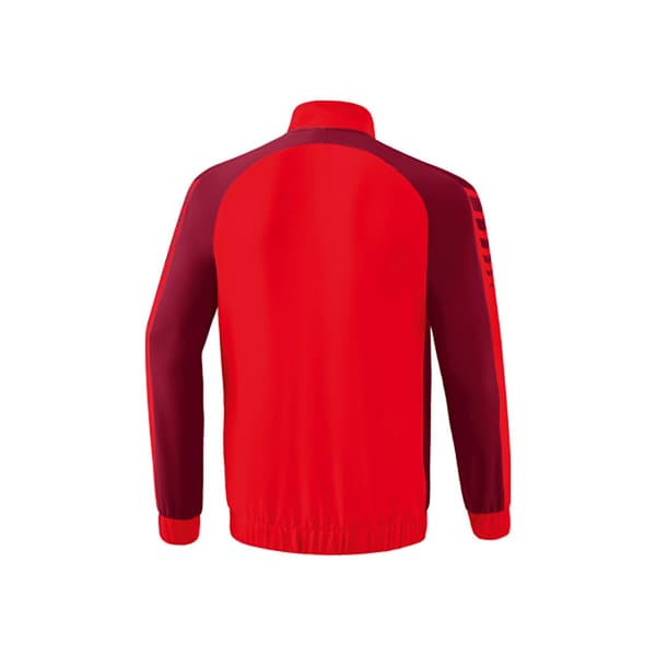 Erima Sweatshirt Med Fuld Lynlås Six Wings Presentation Rød M Mand