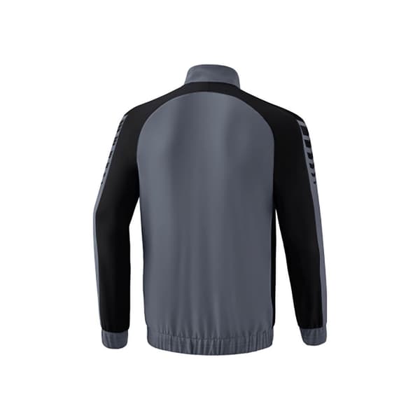 Erima Sweatshirt Med Fuld Lynlås Six Wings Presentation Grå L Mand