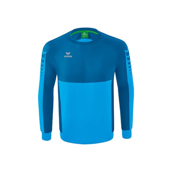 Erima Sweatshirt Six Wings Blå XL Mand