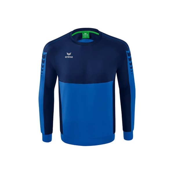 Erima Sweatshirt Six Wings Blå 2XL Mand