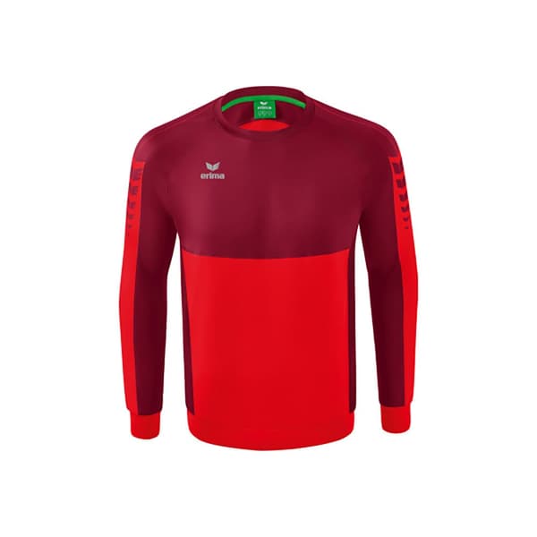 Erima Sweatshirt Six Wings Rød 3XL Mand