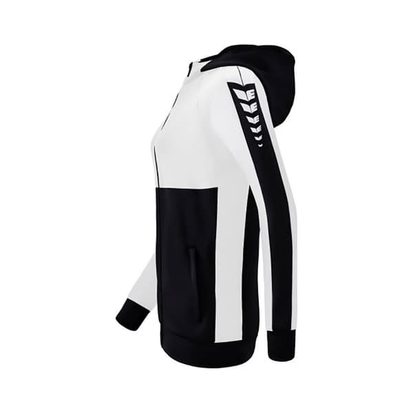 Erima Sweatshirt Med Fuld Lynlås Six Wings Training Sort 34 Kvinde
