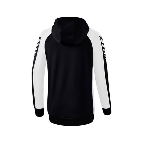 Erima Sweatshirt Med Fuld Lynlås Six Wings Training Sort 38 Kvinde