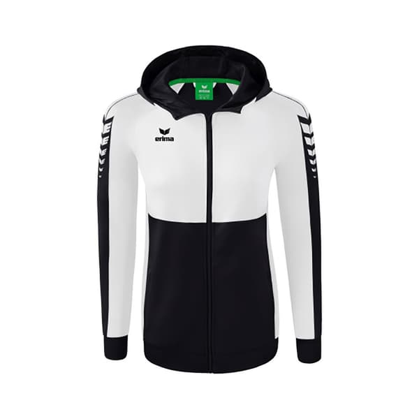 Erima Sweatshirt Med Fuld Lynlås Six Wings Training Sort 38 Kvinde