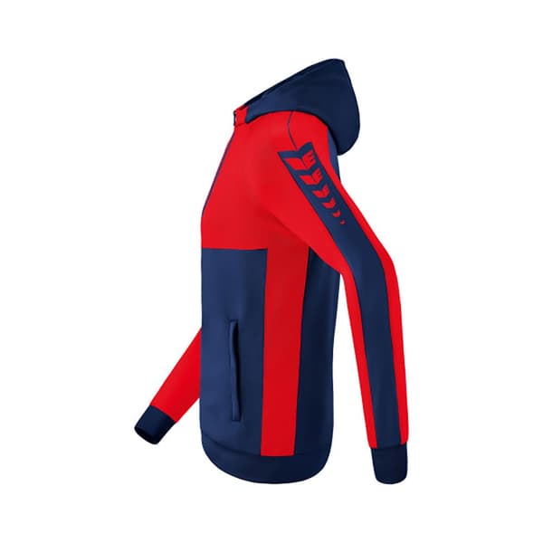 Erima Sweatshirt Med Fuld Lynlås Six Wings Training Rød,Blå S Mand